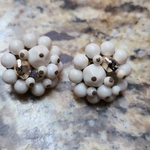 Vintage clip-on earrings